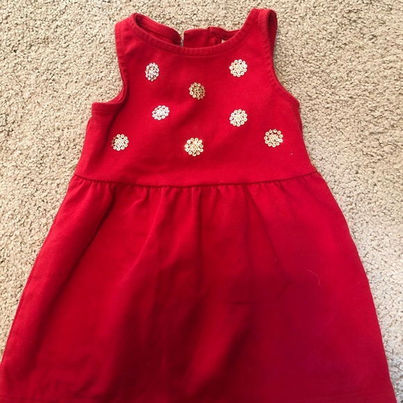 Sequin snowflake toddler dress - Picture 1 of 4